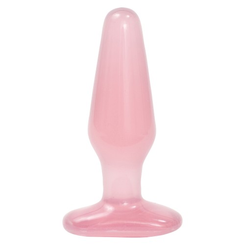 Plug Anal Mediano Crystal Jellies Rosa