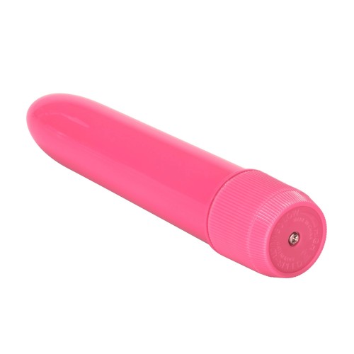 Mini Vibrador Multispeed Rosa Neón