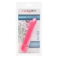 Mini Vibrador Multispeed Rosa Neón