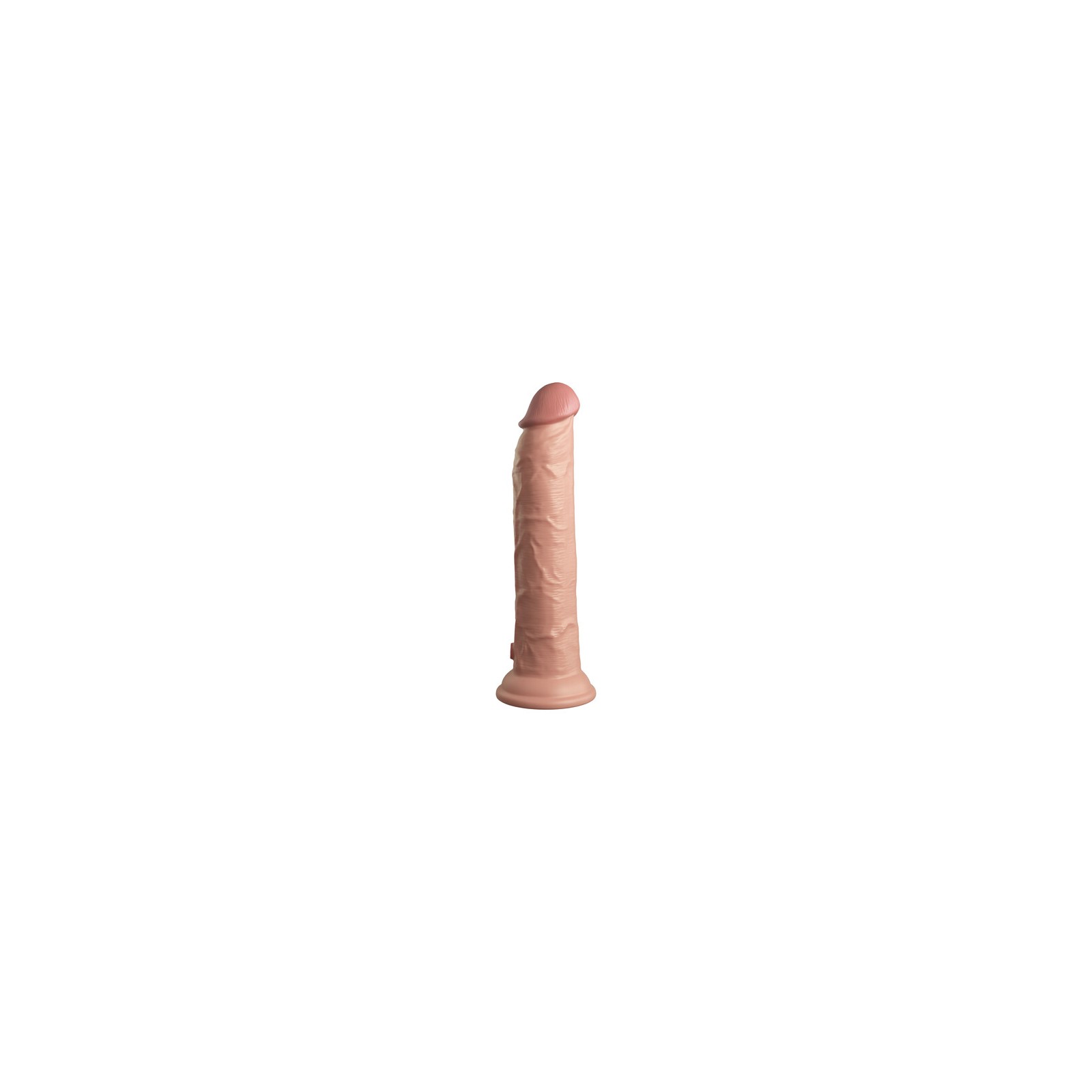 Dildo Vibrador de Densidad Dual King Cock Elite 9 Pulgadas Color Carne