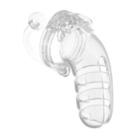 Man Cage 12 Chastity Cage with Anal Plug