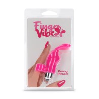 Vibrador de Dedo Bunny Pleaser de ToyJoy para Placer Intenso