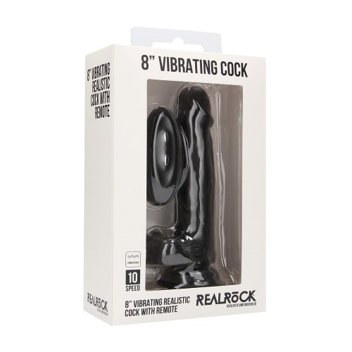 Pene Vibrador Realista RealRock de 8 Pulgadas