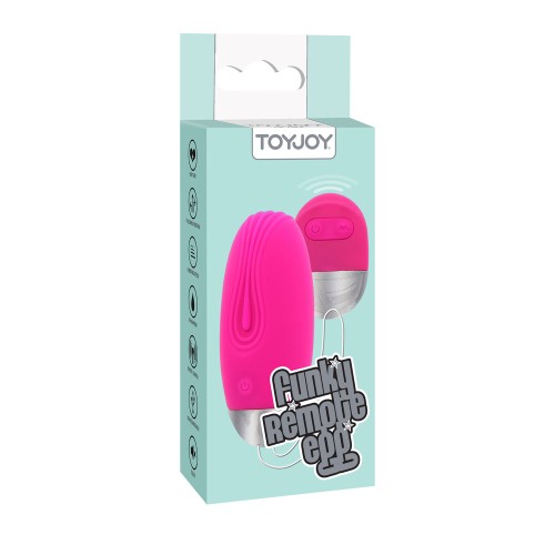 Huevo Remoto Funky ToyJoy para un Placer Emocionante