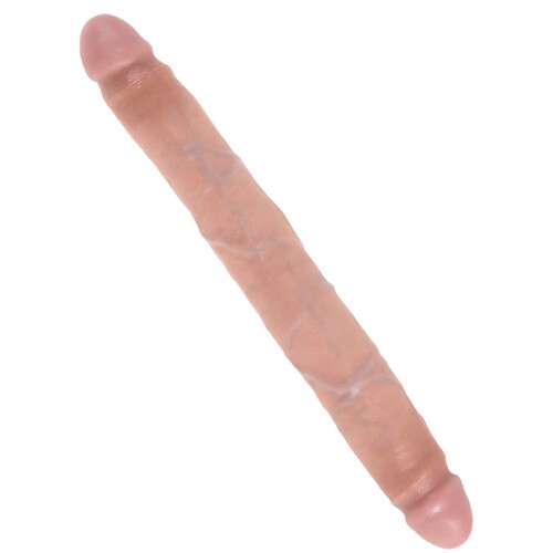 Dildo Doble Slim de 12 Pulgadas King Cock