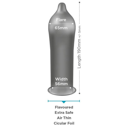 Preservativos EXS Air Thin para una Experiencia Íntima Mejorada