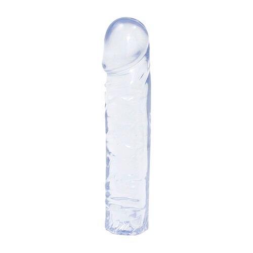 Pene de Gelatina Crystal de 8 Pulgadas Claro