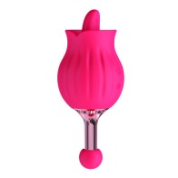 Clit-Tastic Rose Bud Dual Massager Rechargeable