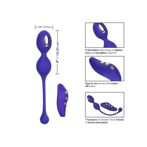 Ejercitador de Kegel Dual a Control Remoto Impulse Intimate