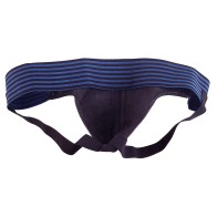 Jock Rouge de Cuero Negro y Azul