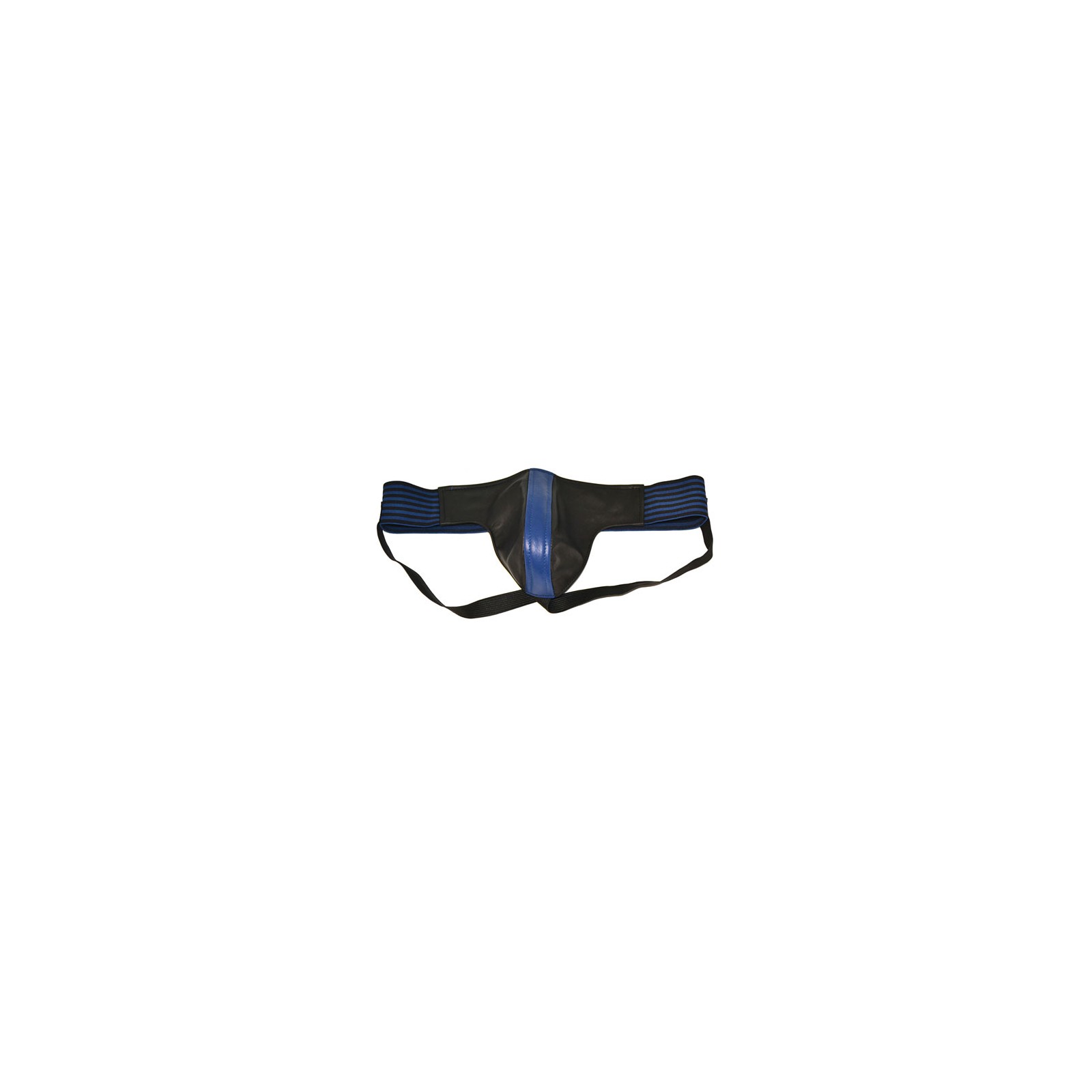 Rouge Garments Black and Blue Jock for Medium Sizes