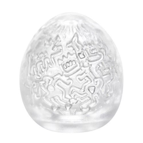 Masturbador Tenga Keith Haring Party Egg para Arte y Placer