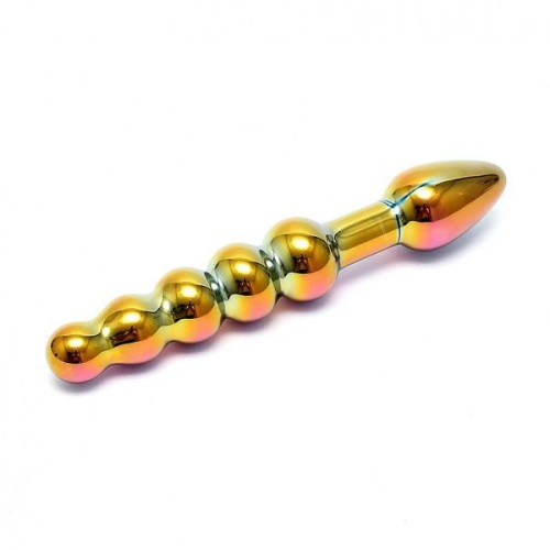 Sonda Anal de Cristal Multi-Colores Laila para Placer