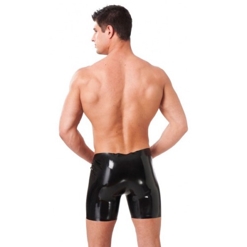 Pantalones Cortos de Latex para Hombre para Moda Atrevida