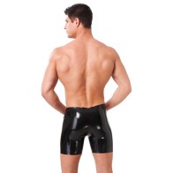 Pantalones Cortos de Latex para Hombre para Moda Atrevida