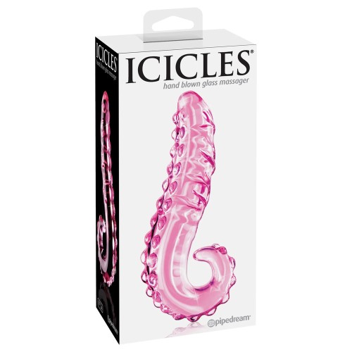 Dildo de Cristal Soplado a Mano Icicles No. 24