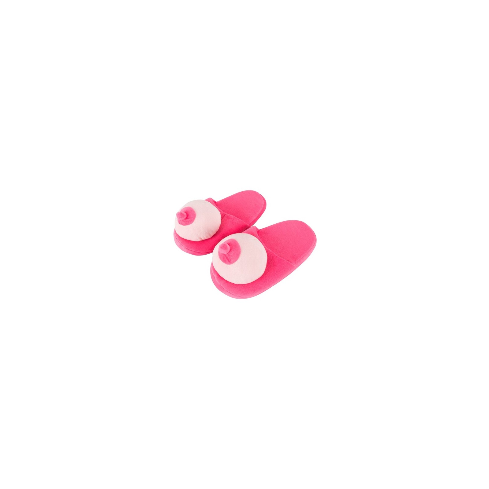 Fun Pink Boob Slippers for Comfort