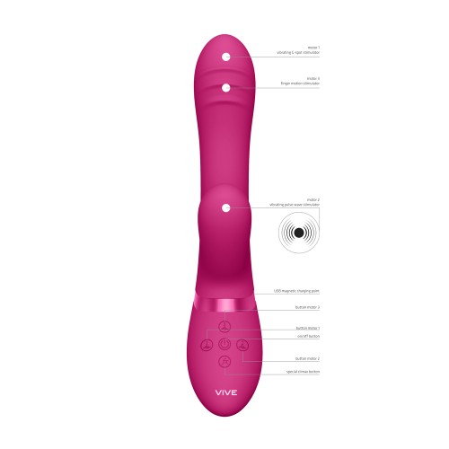 Vibrador Vive Tani de Movimiento de Dedo para Exploración Íntima