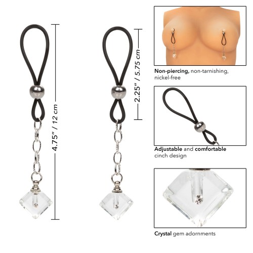 Nipple Play Non-Piercing Nipple Jewelry Crystal Gem