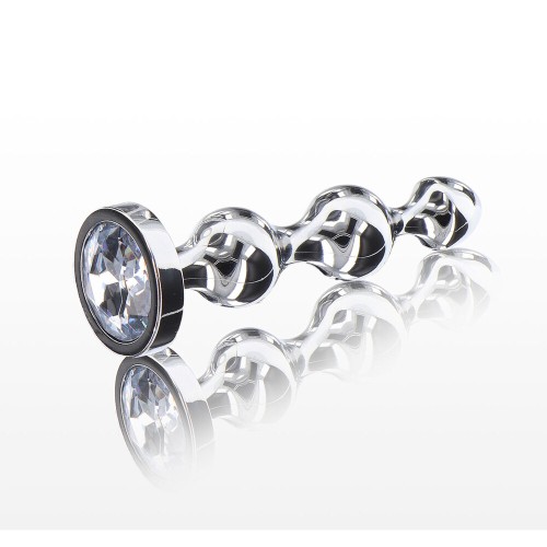 Diamond Star Beads Anal Plug