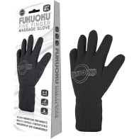 Fukuoku Vibrating Five Finger Massage Glove - Left Hand