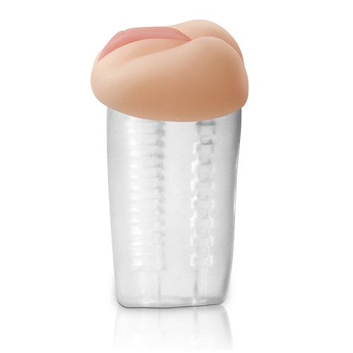 Pipedream Extreme Deluxe See-Thru Stroker Masturbator