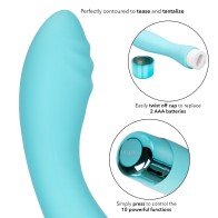 Eden Ripple Silicone G-Spot Vibrator Waterproof 6 Inch