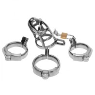 Master Series Vibrating Chastity Cage for Ultimate Control