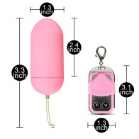 Huevo Vibrador Rosa de Control Remoto con 10 Funciones