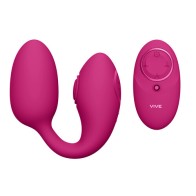 Vive Aika Pulse Wave Vibrating Love Egg Pink