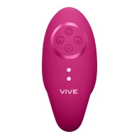 Vive Aika Pulse Wave Vibrating Love Egg Pink