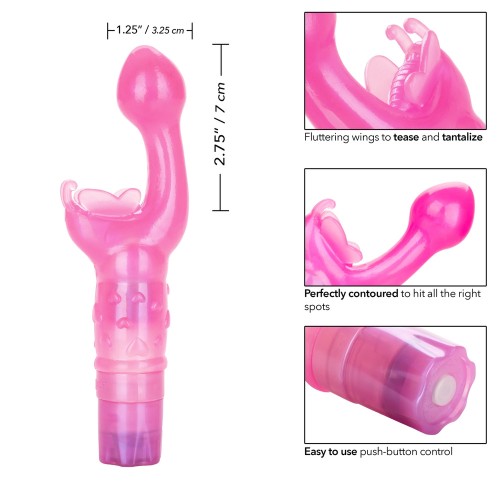 Vibrador G-Spot Butterfly Kiss Herramienta de Placer Femenina