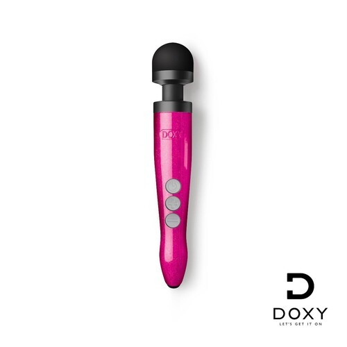 Varita Recargable Doxy Die Cast Color Rosa Fucsia