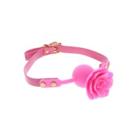 Gag de Boca Taboom Malibu Rose para Bondage Elegante