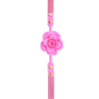 Gag de Boca Taboom Malibu Rose para Bondage Elegante