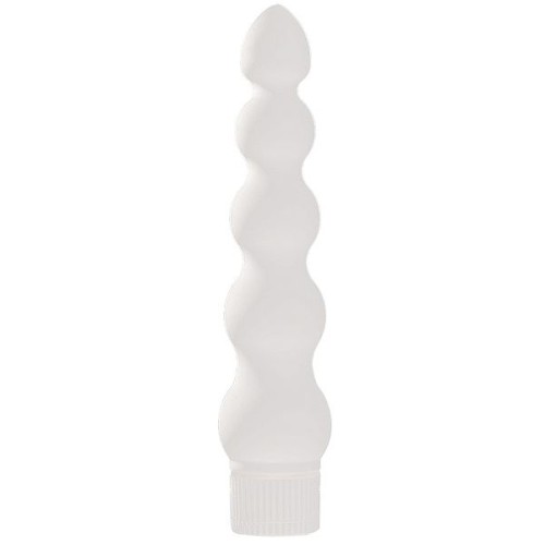 Vibrador Anal Ribeteado de 7 Pulgadas White Nights