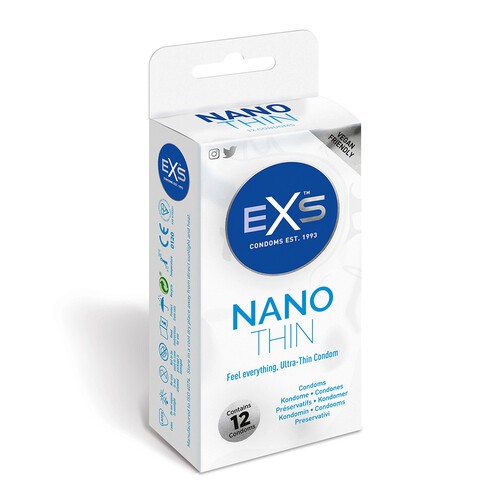 Condones EXS Nano Thin 12 unidades