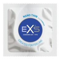 EXS Nano Thin Latex Condoms 12 Pack