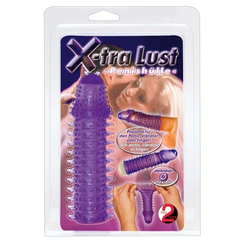 Funda para Pene Nubby X-tra Lust para Placer Extendido