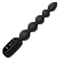 Play Hard Digital Silicone Anal Beads for Enhanced Pleasure