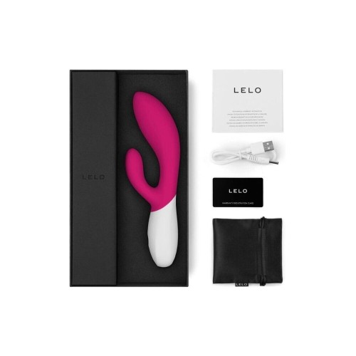 Vibrador Lelo Ina Wave 2 de Lujo Recargable en Cerise