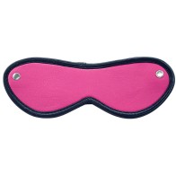 Rouge Garments Pink Leather Blindfold