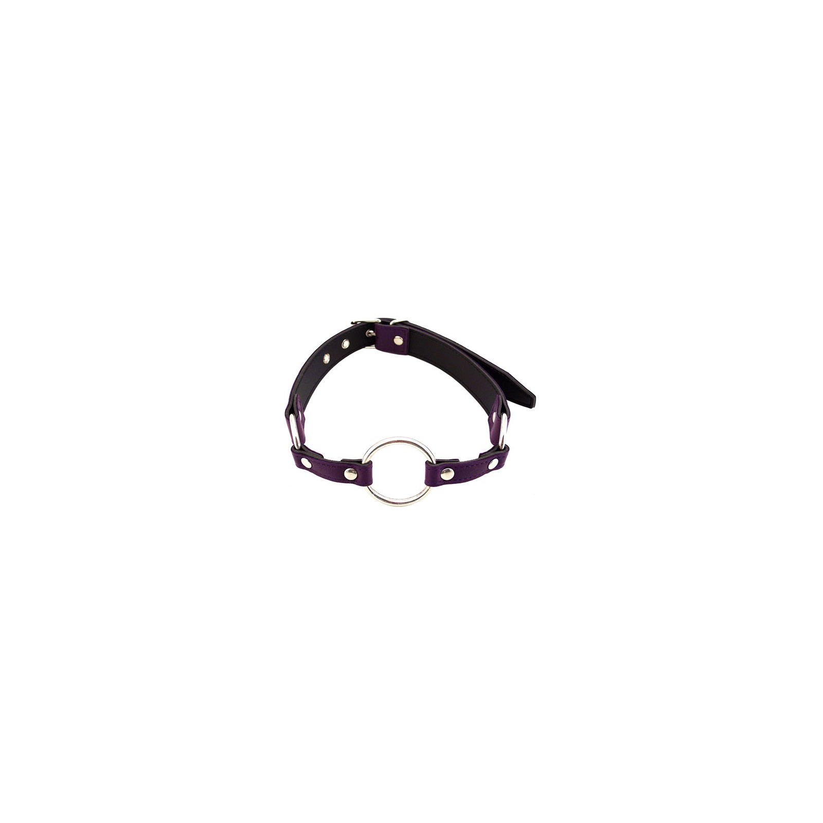 Rouge Adjustable O Ring Gag Purple