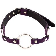 Rouge Adjustable O Ring Gag Purple