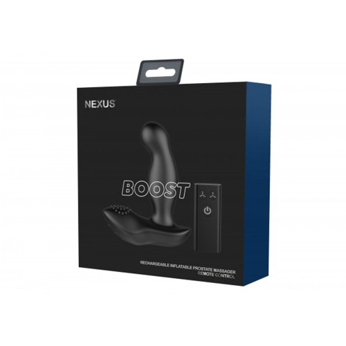 Nexus Boost Rechargeable Inflatable Prostate Massager for Ultimate Stimulation