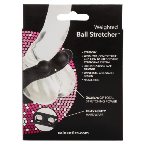 Weighted Ball Stretcher Cock Ring for Advanced Pleasure