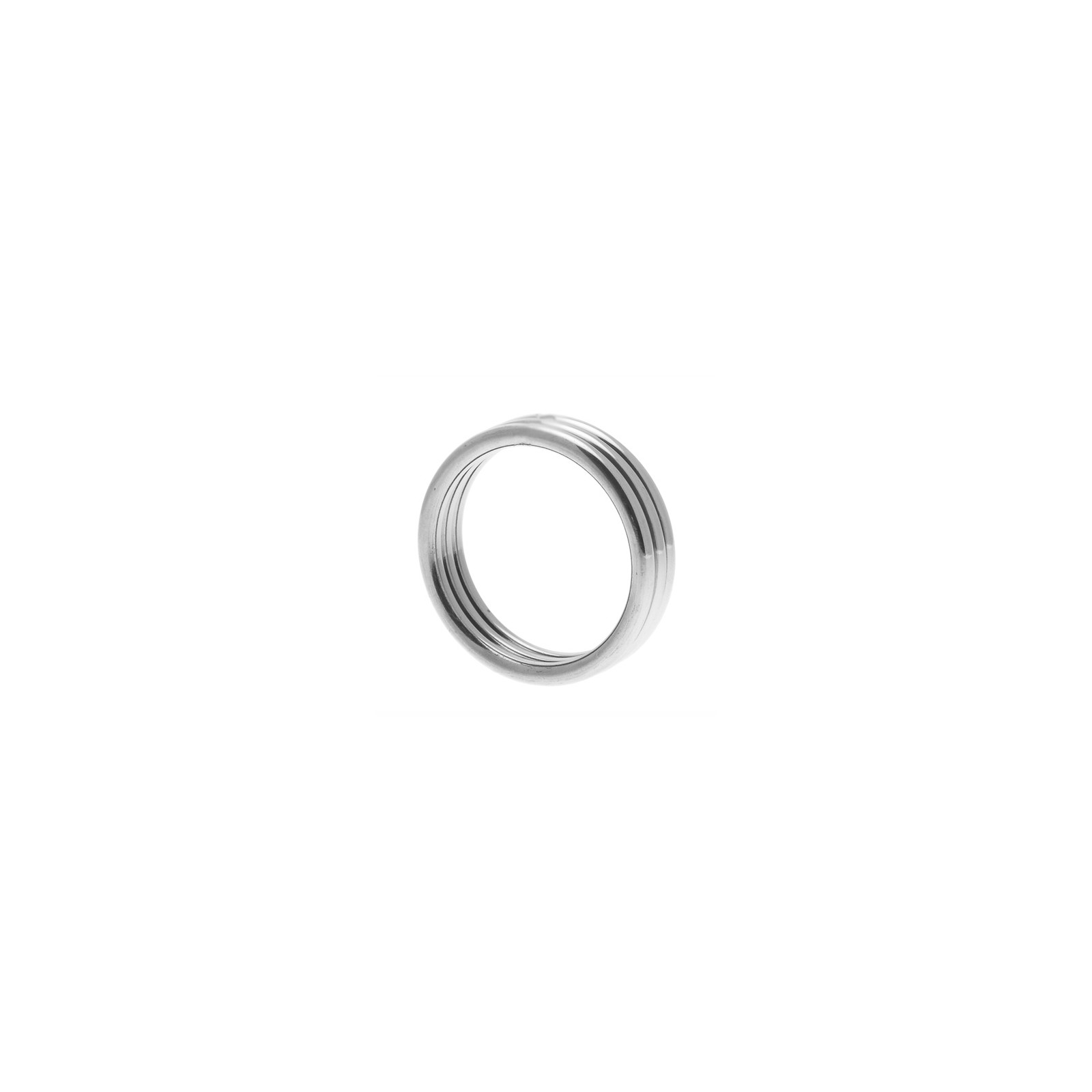 Master Series Echo Stainless Steel Triple Cock Ring ML