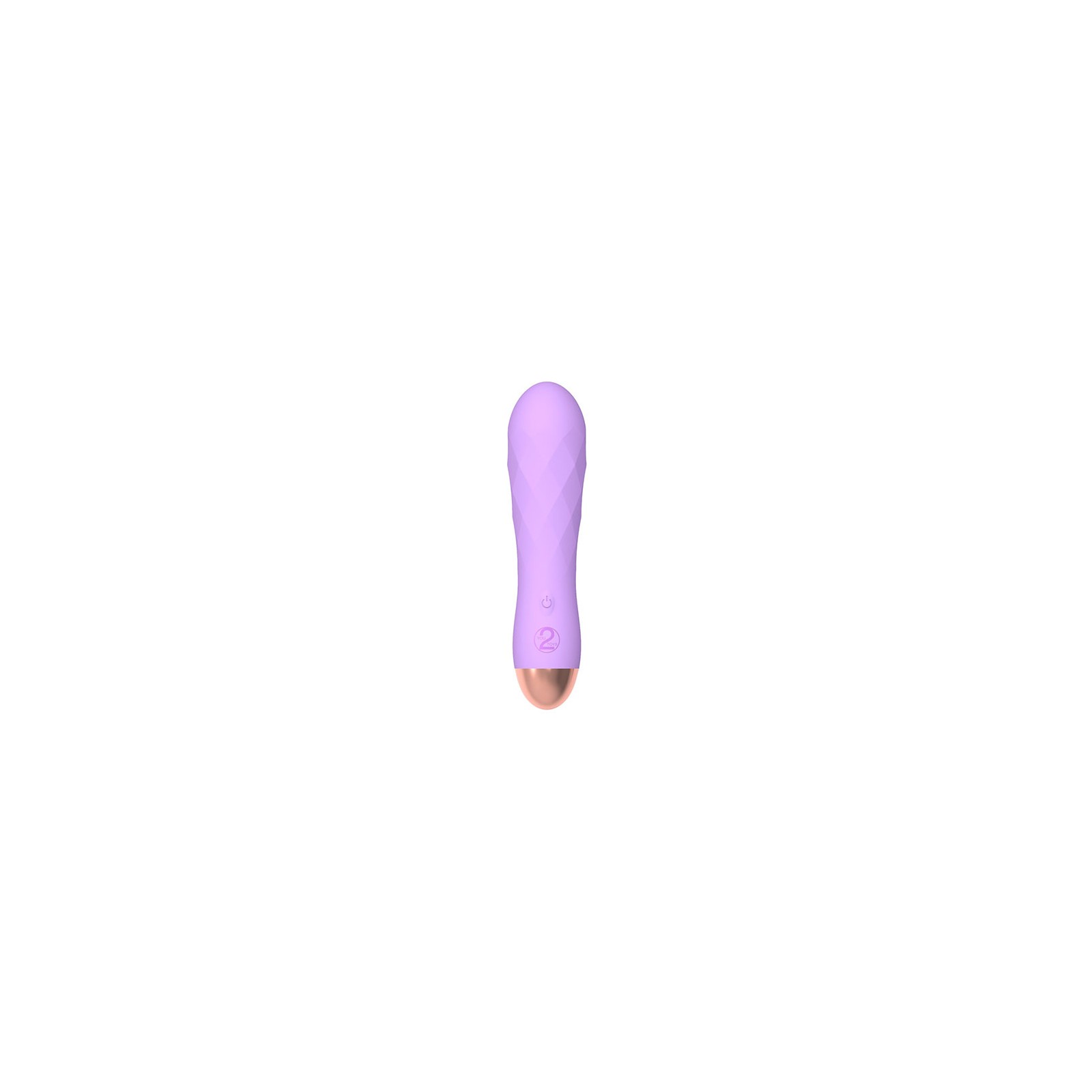 Cuties Silk Touch Rechargeable Mini Vibrator Purple