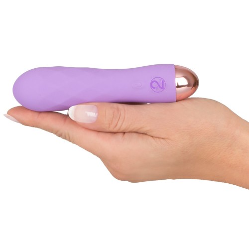 Mini Vibrador Cuties Silk Touch Recargable Morado