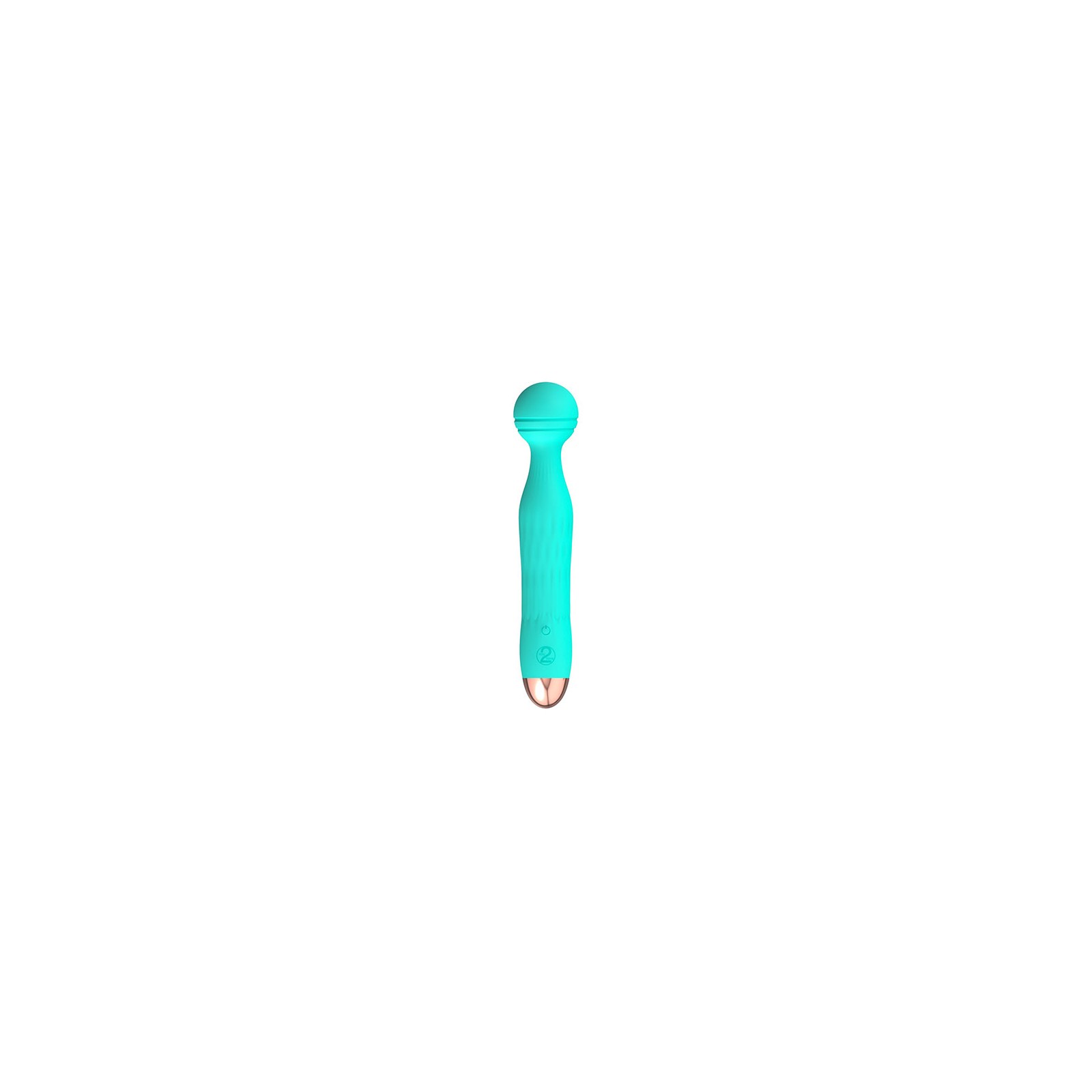 Cuties Silk Touch Rechargeable Mini Vibrator Green